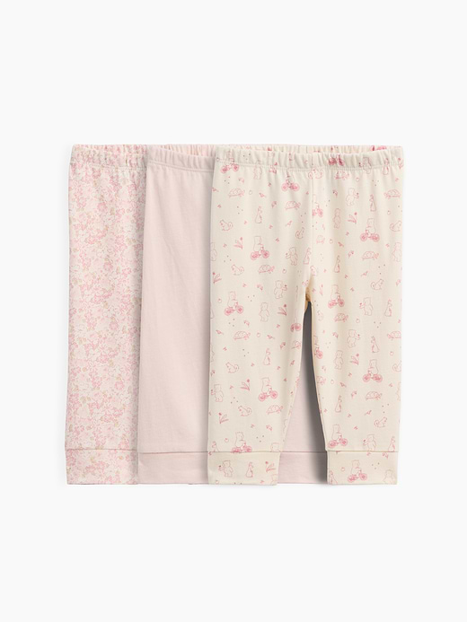 Gap Baby First Favorites Organic Cotton Pull-On Pants (3-Pack) — photo 1
