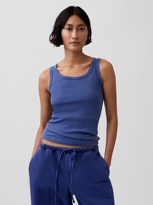Gap Rib Scoop Tank Top — photo 1
