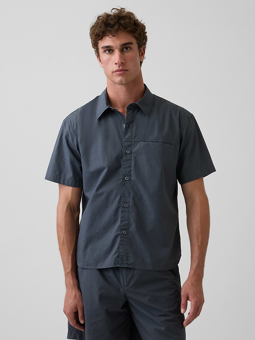 Gap Poplin Relaxed Shirt — photo 1