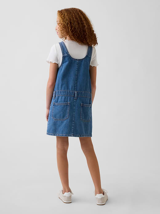 Gap Kids Floral Denim Skirtall — photo 4