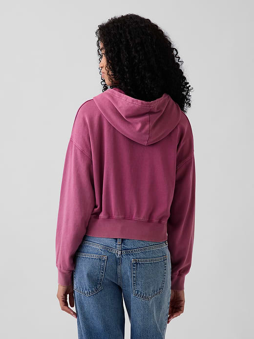Gap VintageSoft Terry Zip Hoodie — photo 4