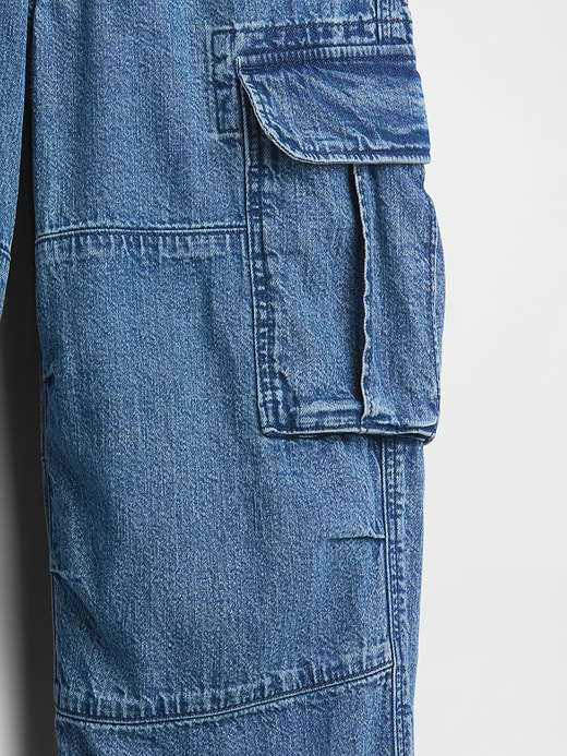 Gap Kids Easy Cargo Jeans — photo 6