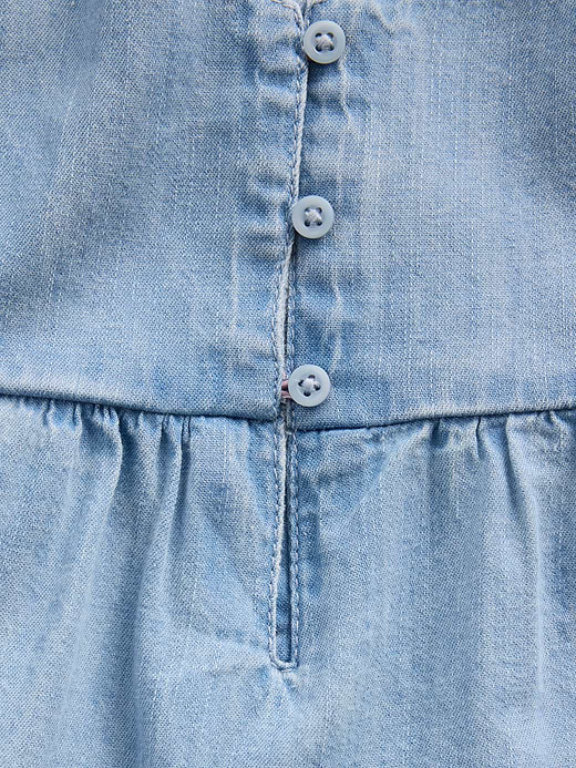 Gap Kids Denim Tiered Tank Top — photo 6