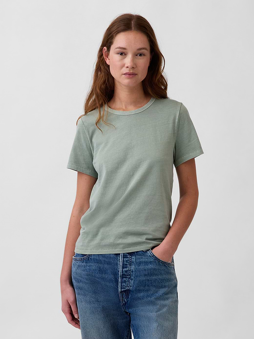 Gap Organic Cotton VintageSoft T-Shirt — photo 1