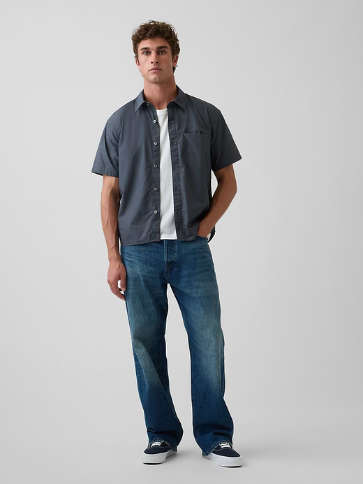Gap Poplin Relaxed Shirt — photo 3