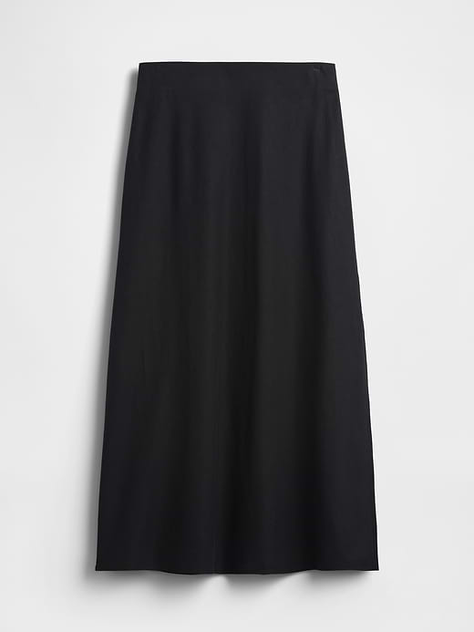 Gap Linen-Blend Maxi Slip Skirt — photo 6