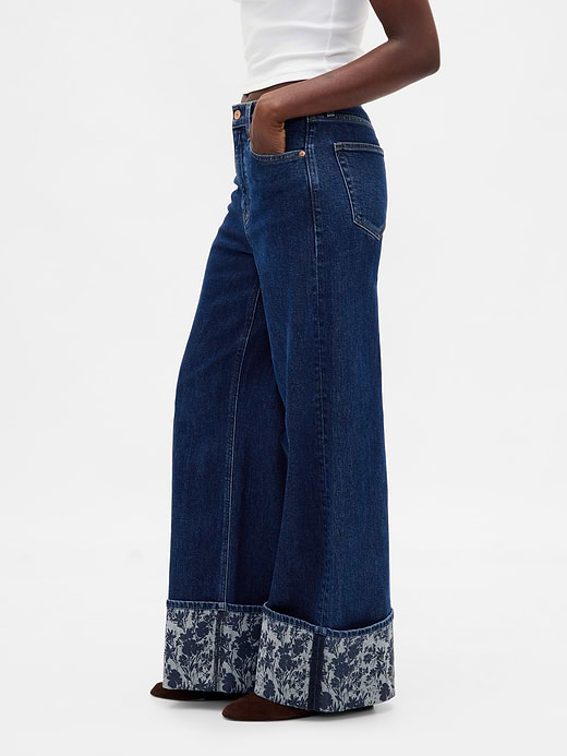 Gap High Rise Stride Wide-Leg Jeans — photo 4