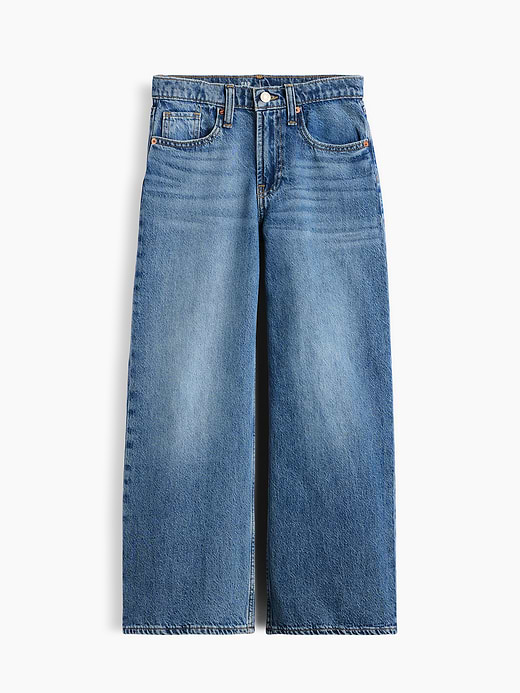 Gap Kids Low Rise Stride Wide-Leg Jeans — photo 3