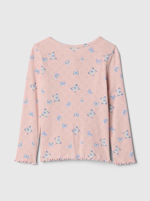 Gap Baby & Toddler Pointelle Henley Top — photo 3