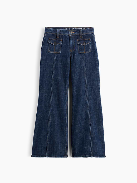 Gap Kids Low Rise Relaxed Flare Jeans — photo 3