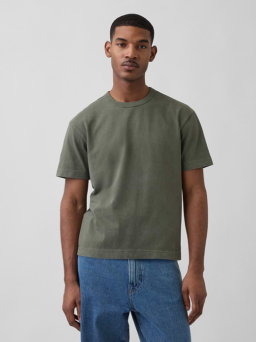 Gap Adult Heavyweight Crop T-Shirt — photo 1
