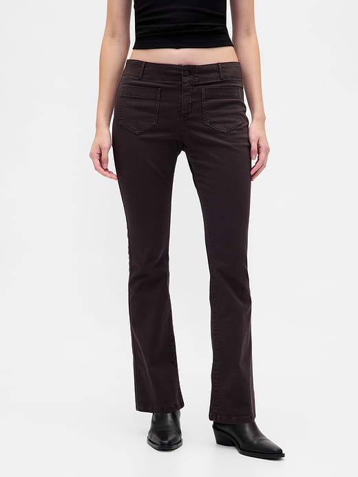 Gap Low Rise Twill Long & Lean Pants — photo 3