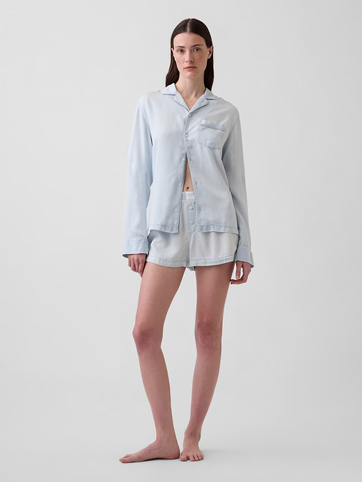 Gap Poplin PJ Shirt — photo 3
