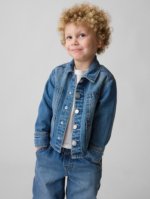 Gap Baby & Toddler Denim Workwear Jacket — photo 1
