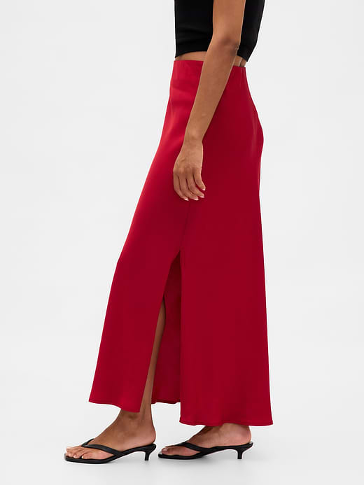 Gap Maxi Slip Skirt — photo 4