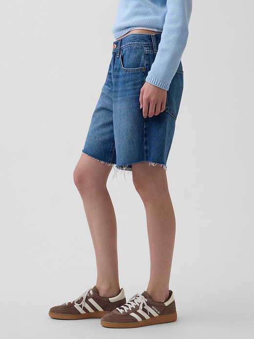 Gap 8" Mid Rise UltraSoft Loose Bermuda Shorts — photo 4