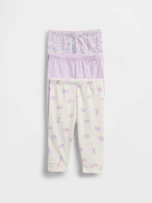 Gap Baby First Favorites Organic Cotton Pull-On Pants (3-Pack) — photo 1