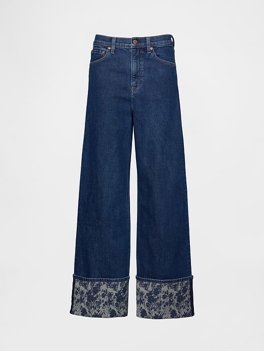 Gap High Rise Stride Wide-Leg Jeans — photo 8