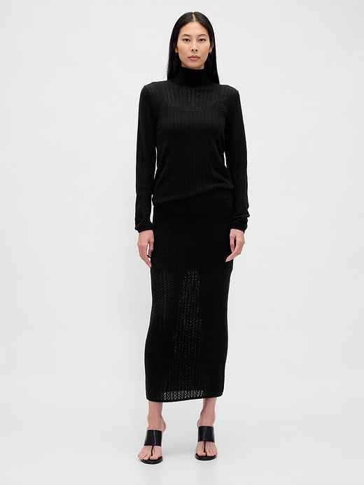 Gap Pointelle Maxi Skirt — photo 1