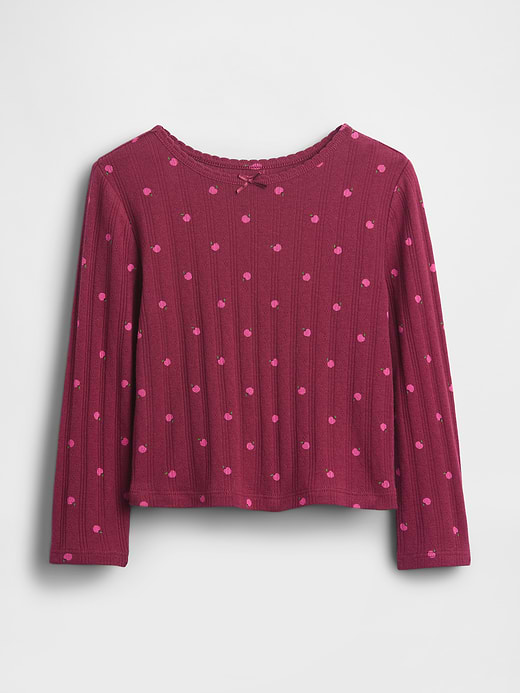 Gap Baby & Toddler Pointelle T-Shirt — photo 1