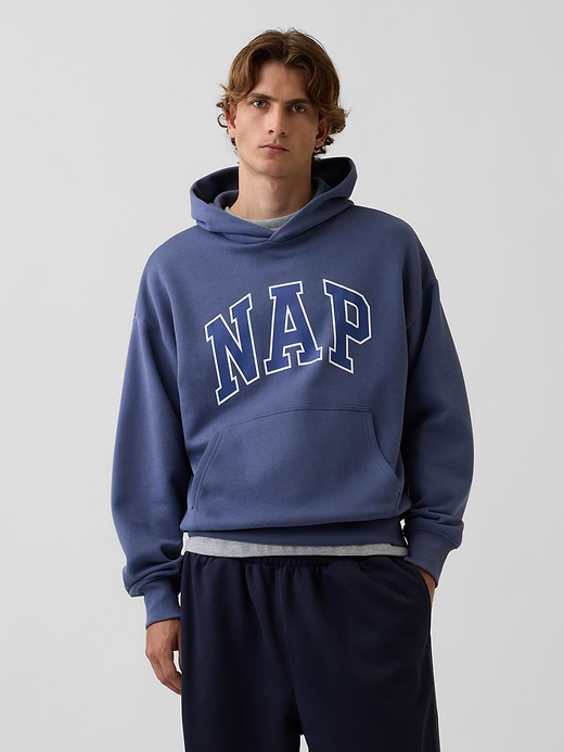 Gap Adult VintageSoft NAP Logo Hoodie — photo 1