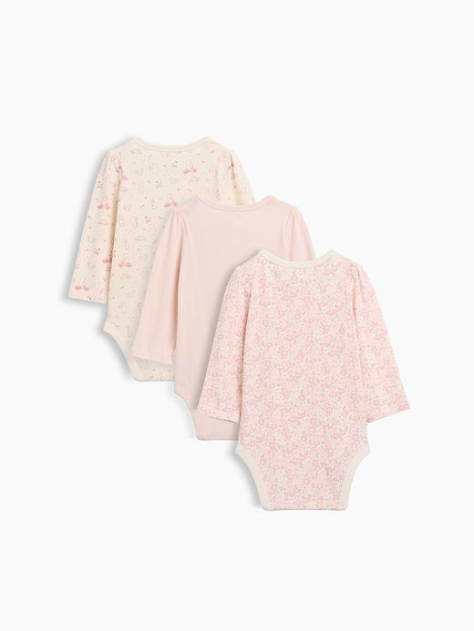 Gap Baby First Favorites TinyRib Bodysuit (3-Pack) — photo 3