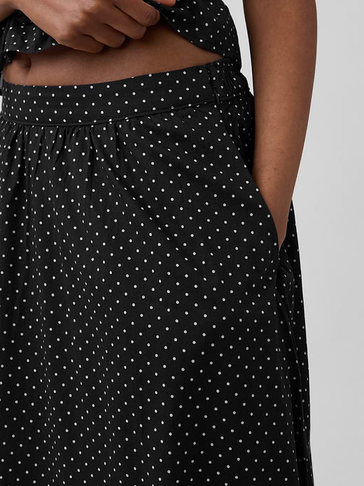 Gap Dotted Voile Maxi Skirt — photo 5