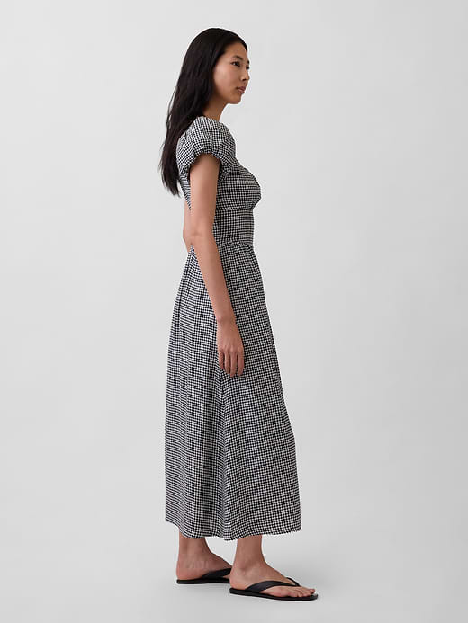 Gap Linen-Blend Drop-Waist Maxi Dress — photo 4