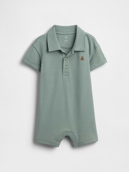 Gap Baby Pique Polo Shorty One-Piece — photo 1