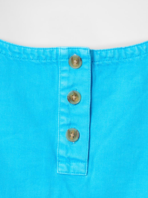 Gap UltraSoft Denim Shell Tank Top — photo 6