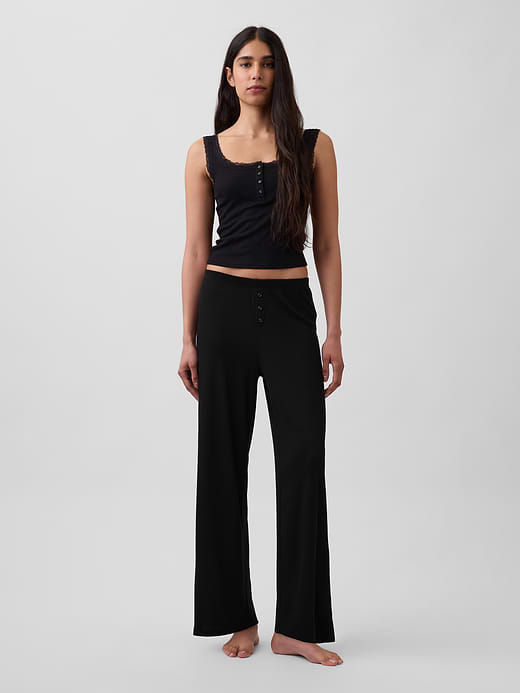 Gap Mini Rib Lace PJ Tank Top — photo 3