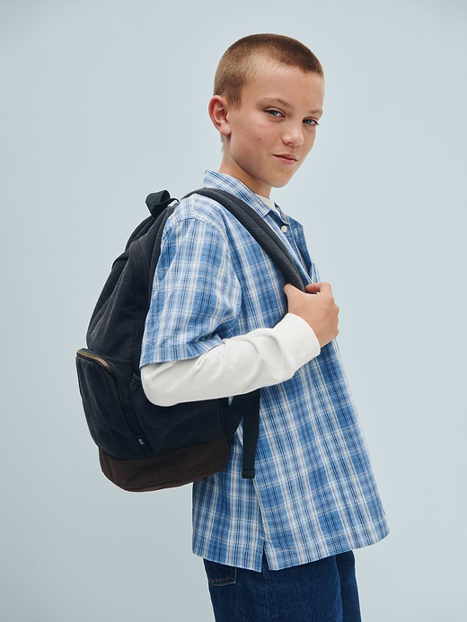 Gap Kids Denim & Corduroy Backpack — photo 6