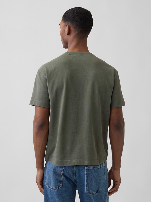 Gap Adult Heavyweight Crop T-Shirt — photo 4