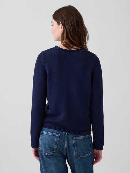 Gap 100% Cotton Rollneck Sweater — photo 4