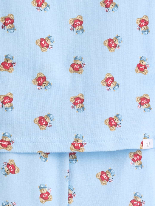 Gap Baby & Toddler Brannan Bear Organic Brushed Cotton PJ Short Set — photo 6
