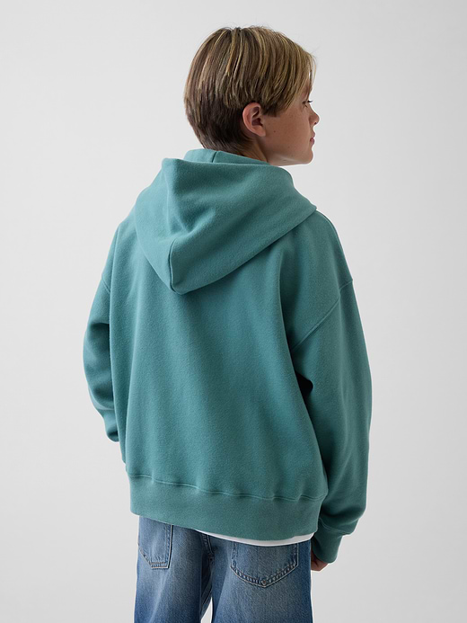 Gap Kids VintageSoft Relaxed Zip Hoodie — photo 4
