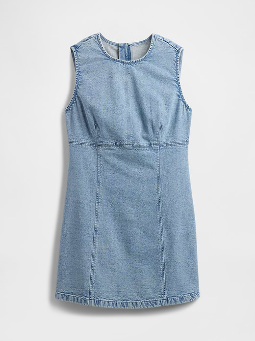Gap Denim Mini Shift Dress — photo 5