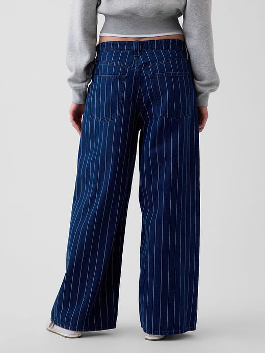 Gap Mid Rise UltraSoft Baggy Jeans — photo 5