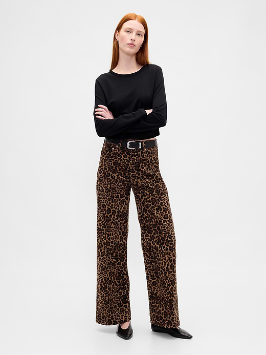 Gap High Rise Stride Wide-Leg Jeans — photo 1