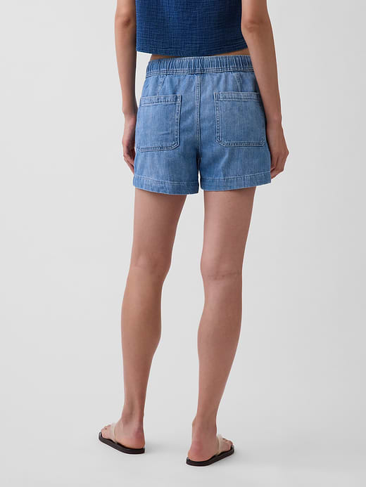 Gap 4" Denim Easy Shorts — photo 5