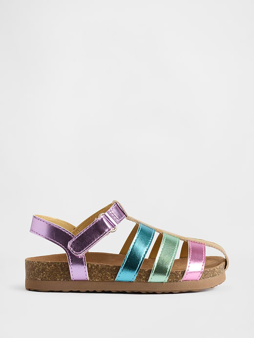 Gap Toddler Metallic Fisherman Sandals — photo 1