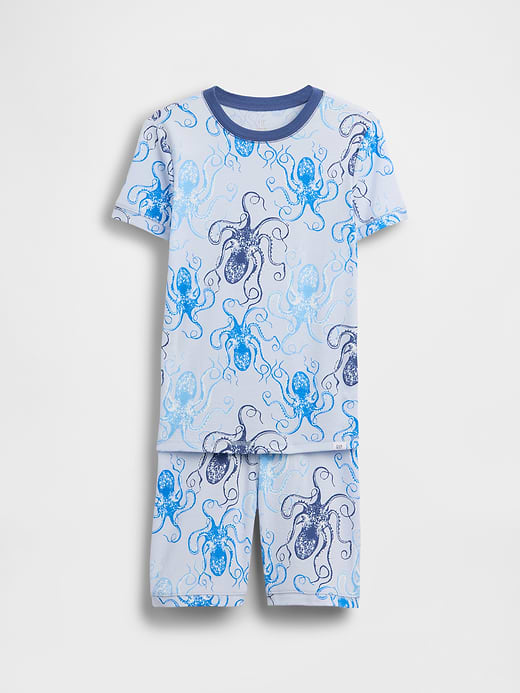 Gap Kids Organic Brushed Cotton Octopus PJ Short Set — photo 1