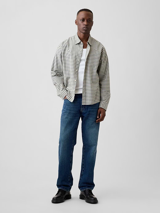 Gap Relaxed Straight Jeans — photo 6