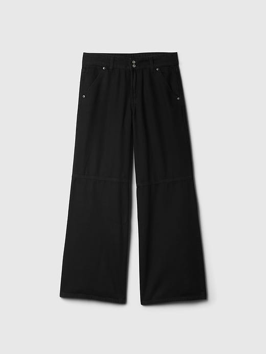 Gap Mid Rise UltraSoft Baggy Jeans — photo 8