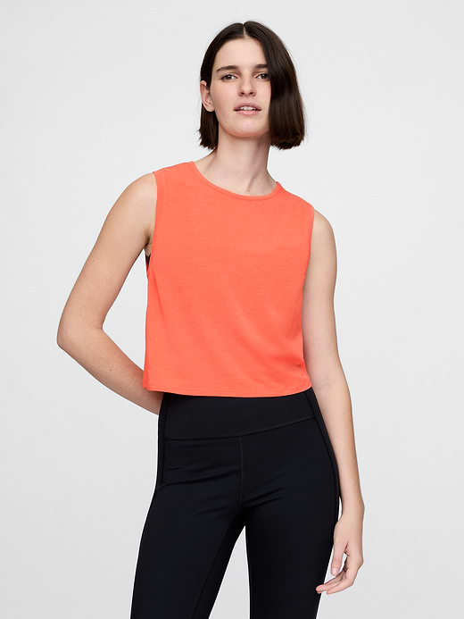 Gap GapFit Breathe Crop Muscle Tank Top — photo 1