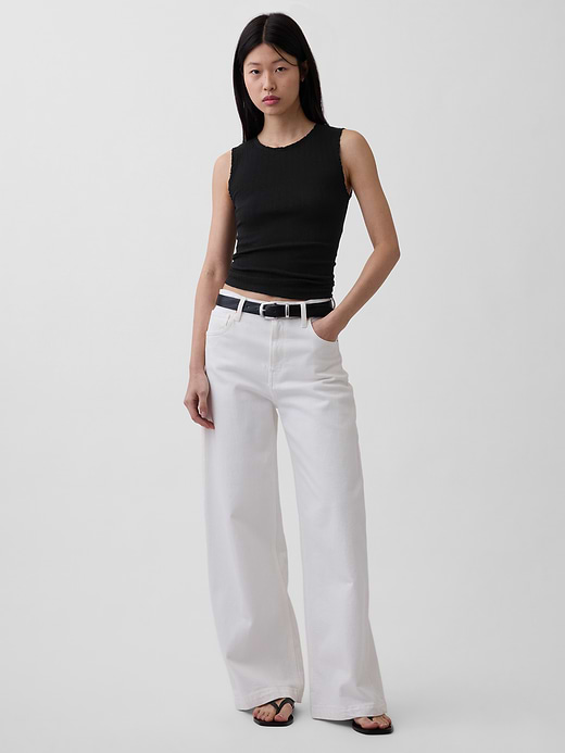 Gap Pointelle Shell Tank Top — photo 3