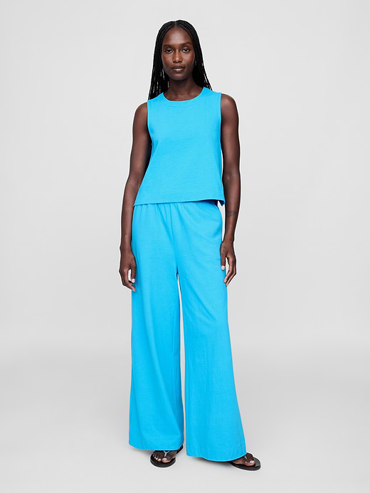 Gap UltraSoft Denim Shell Tank Top — photo 3