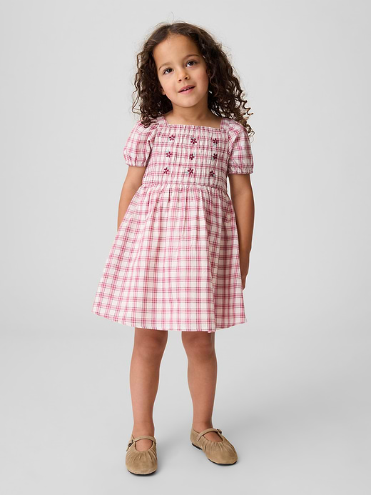 Gap Baby & Toddler Smocked Plaid Dress — photo 1