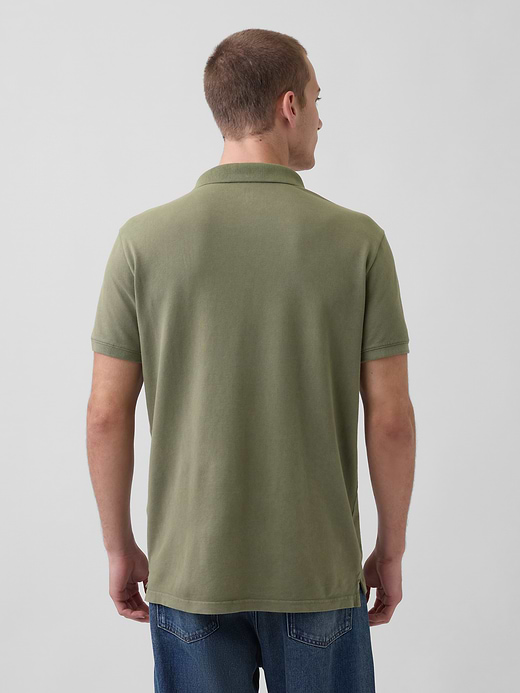 Gap Pique Polo Shirt — photo 4