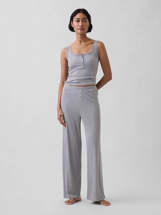 Gap Mini Rib Lace PJ Tank Top — photo 3
